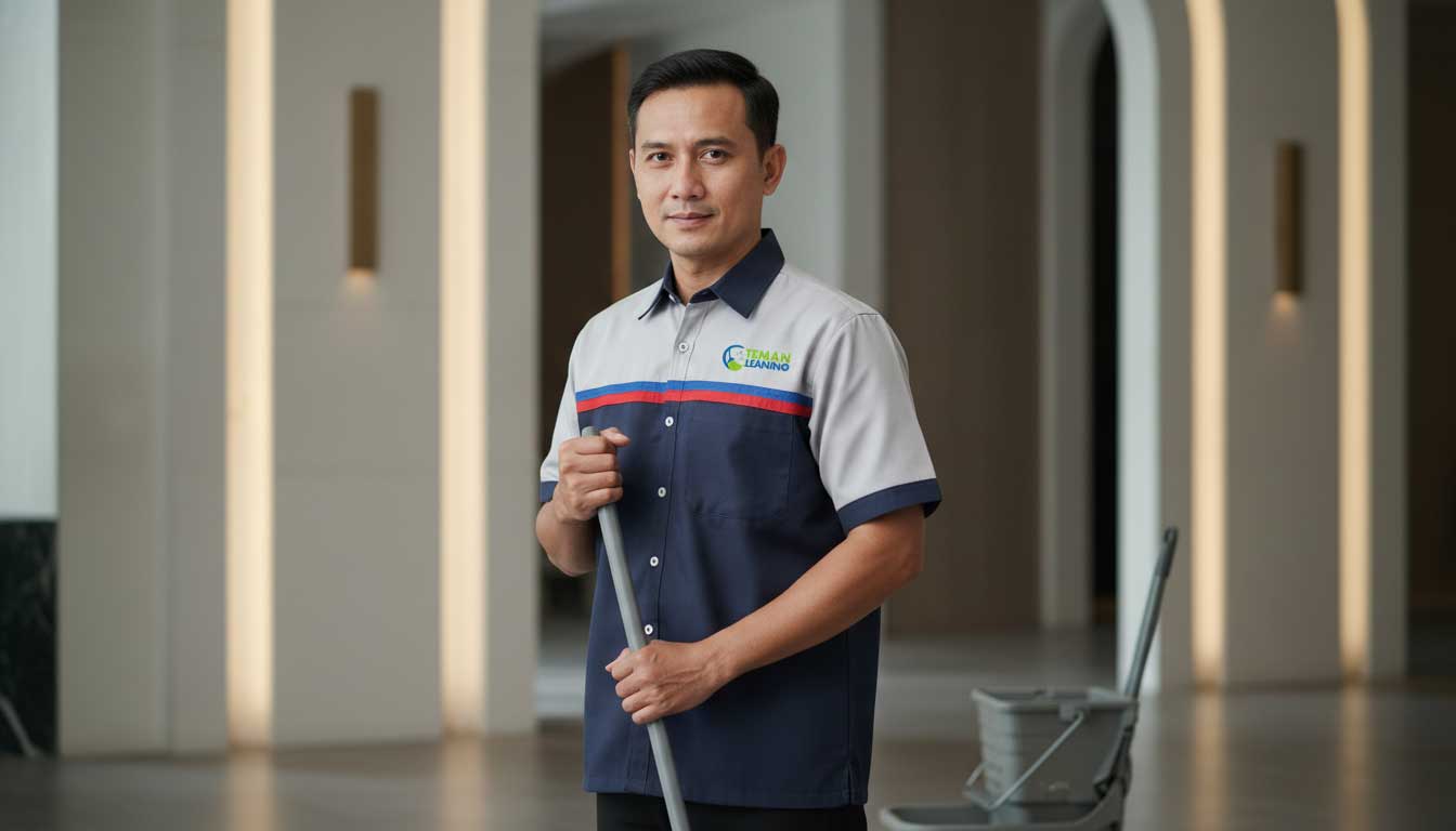 Tim profesional Teman Cleaning